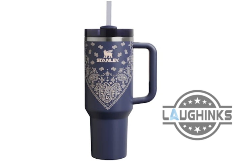 Mesa Rose 40 Oz Blue Corn Paisley Bandana Stanley Tumbler Dupe Choose Color 19 Mesa Rose 40 oz Blue Corn Paisley Bandana Stanley Tumbler Dupe Choose Color