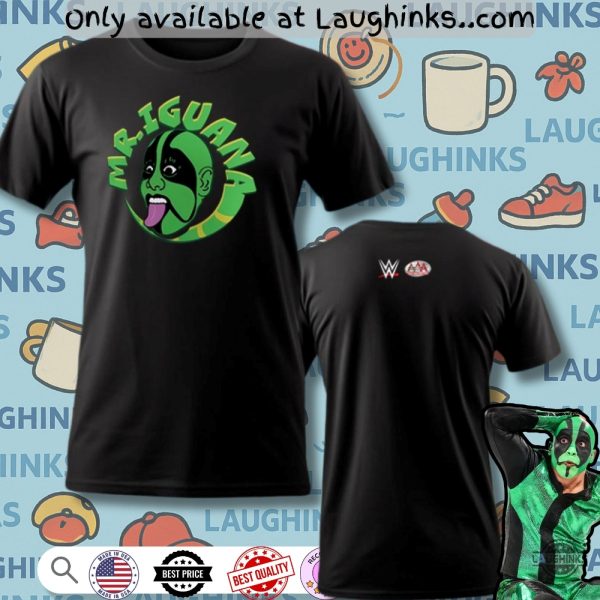 new mr iguana shirt wwe