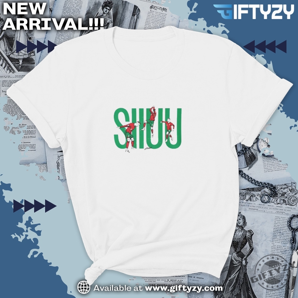 Ronaldo Siu Portugal Nations League Champions Shirt 7 Ronaldo SIU Portugal Nations League Champions Shirt
