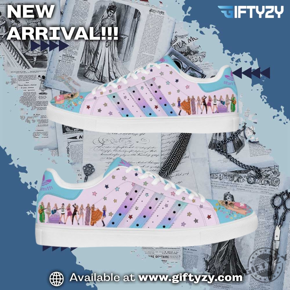 NBA hottest shoes for fan 11 Taylor Swift The Eras Tour Swiftie Stan Smith Shoes