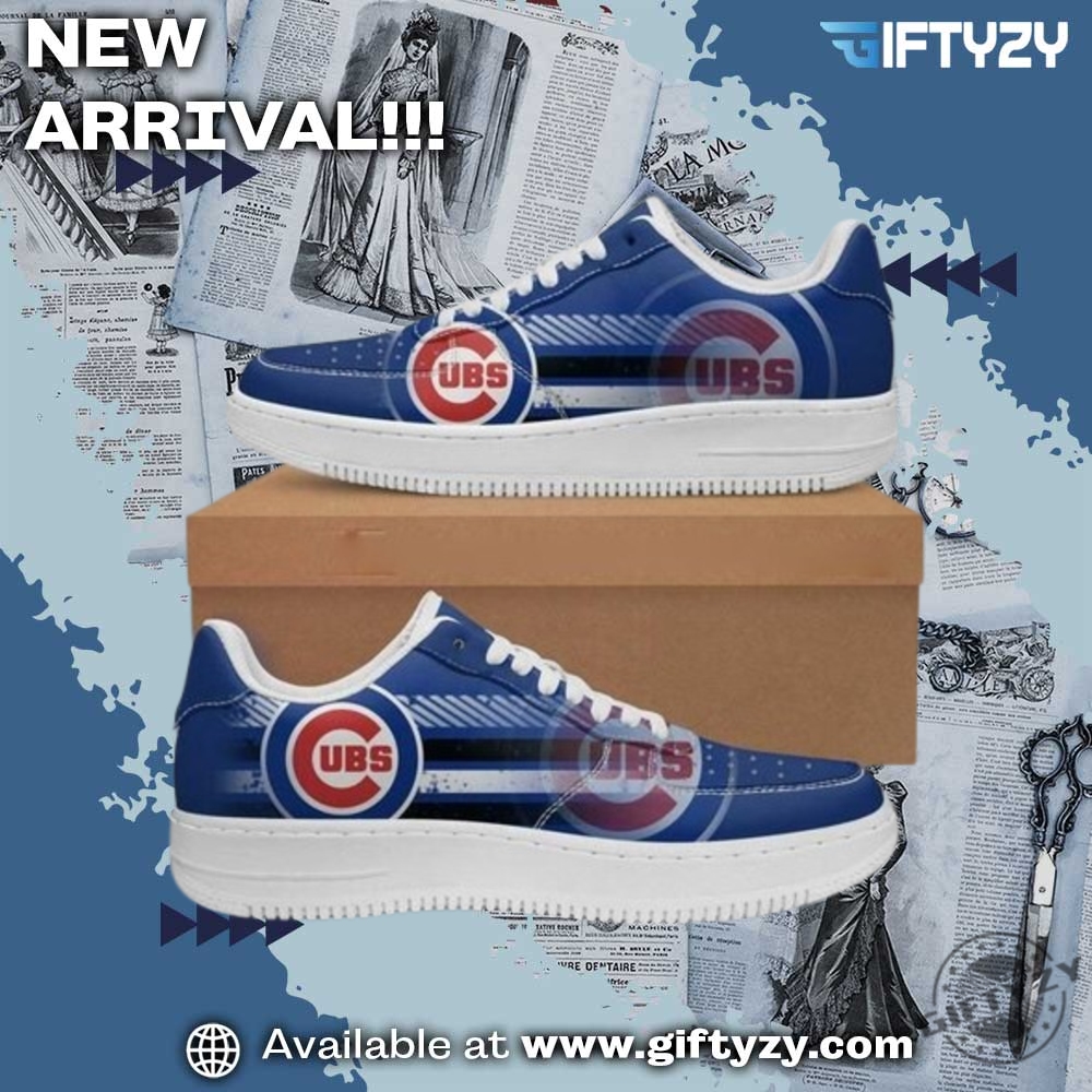 MLB Baseball Gift For Fan 10 Chicago Cubs Mlb Af1 Baseball Human Race Shoes For Men Women