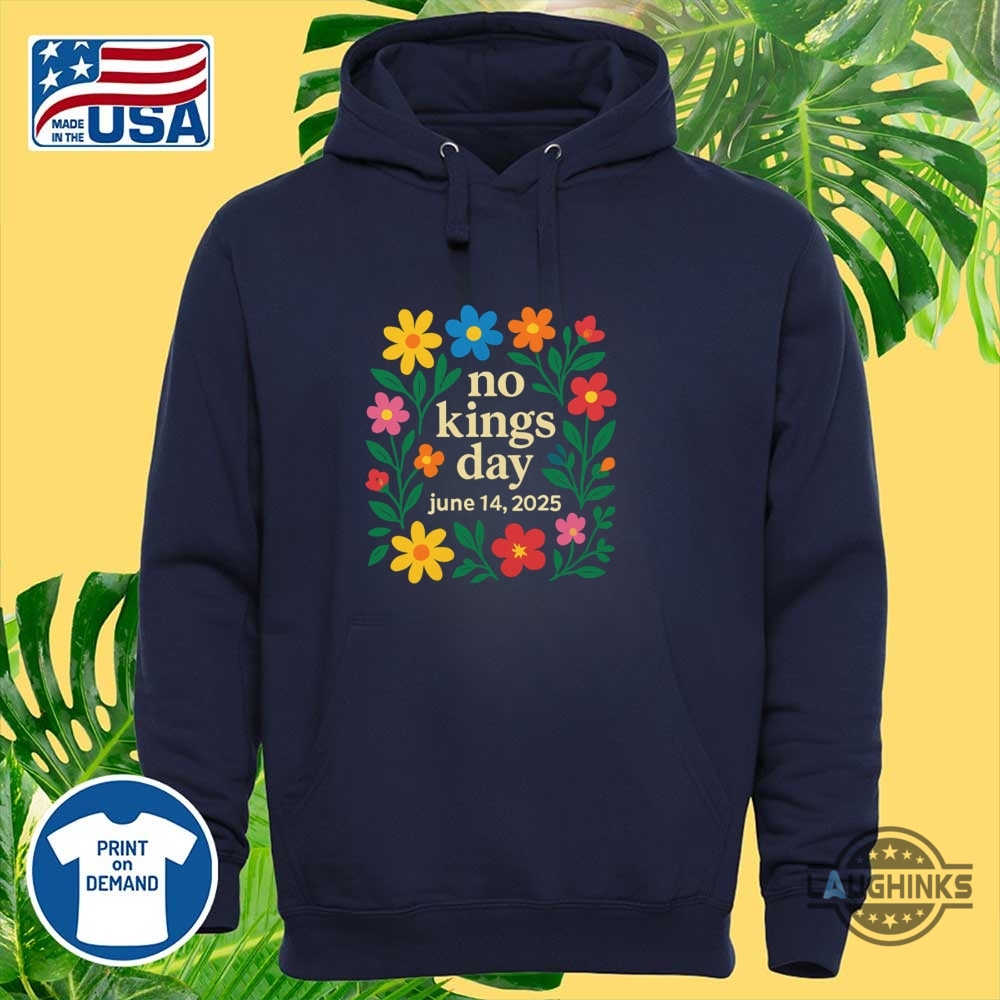 Floral No Kings Day June 14 Shirt No Kings In America Since 1776 Anti Trump Tee 9 Floral No Kings Day June 14 Shirt No Kings In America Since 1776 Anti Trump Tee