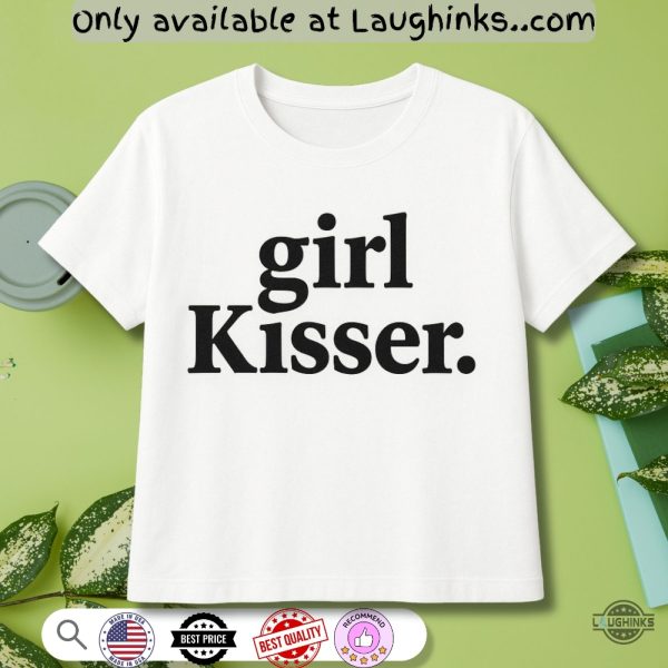 lesbian girl kisser pride baby tee for lgbtq women