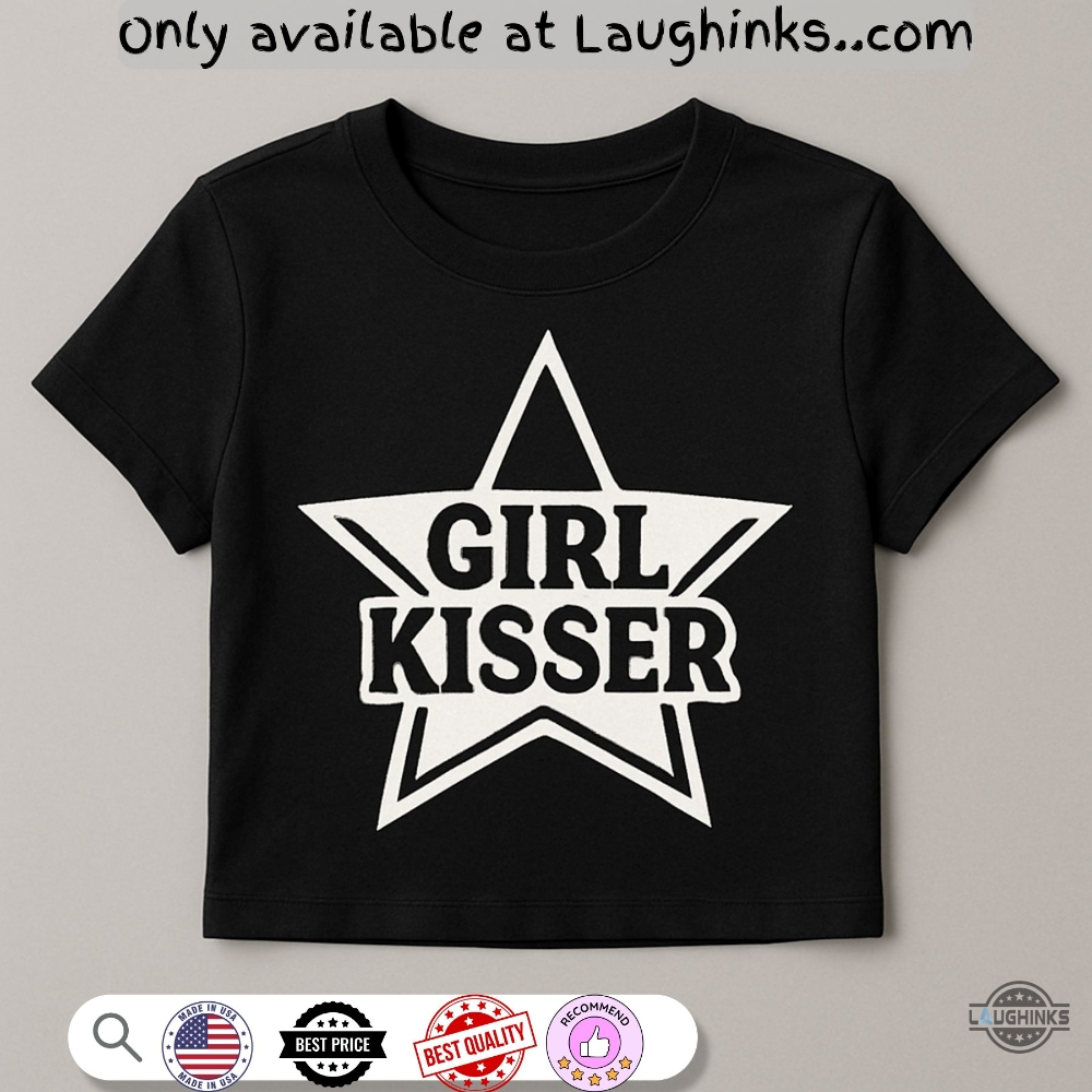 Lesbian Pride Women Baby Tee Funny Girl Kisser Croptop For Lgbtq 5 Lesbian Pride Women Baby Tee Funny Girl Kisser Croptop for LGBTQ