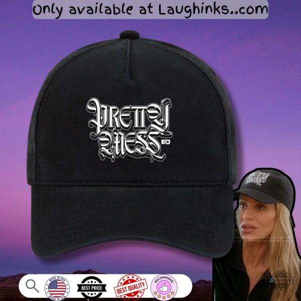 dorit kemsley pretty mess embroidered baseball hat on the real housewives of beverly hills laughinks 1