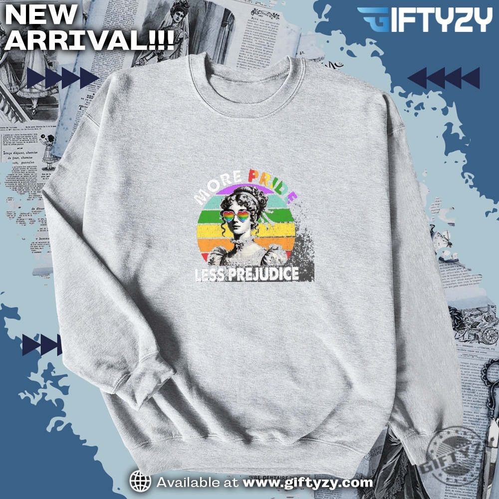 LGBT Pride Month Gifts 9 More Pride Less Prejudice Pride Parade Shirt