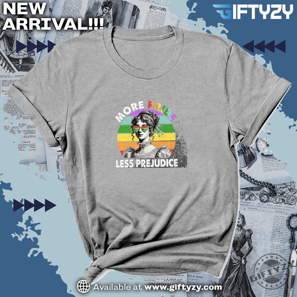 More Pride Less Prejudice Pride Parade Shirt 3 More Pride Less Prejudice Pride Parade Shirt
