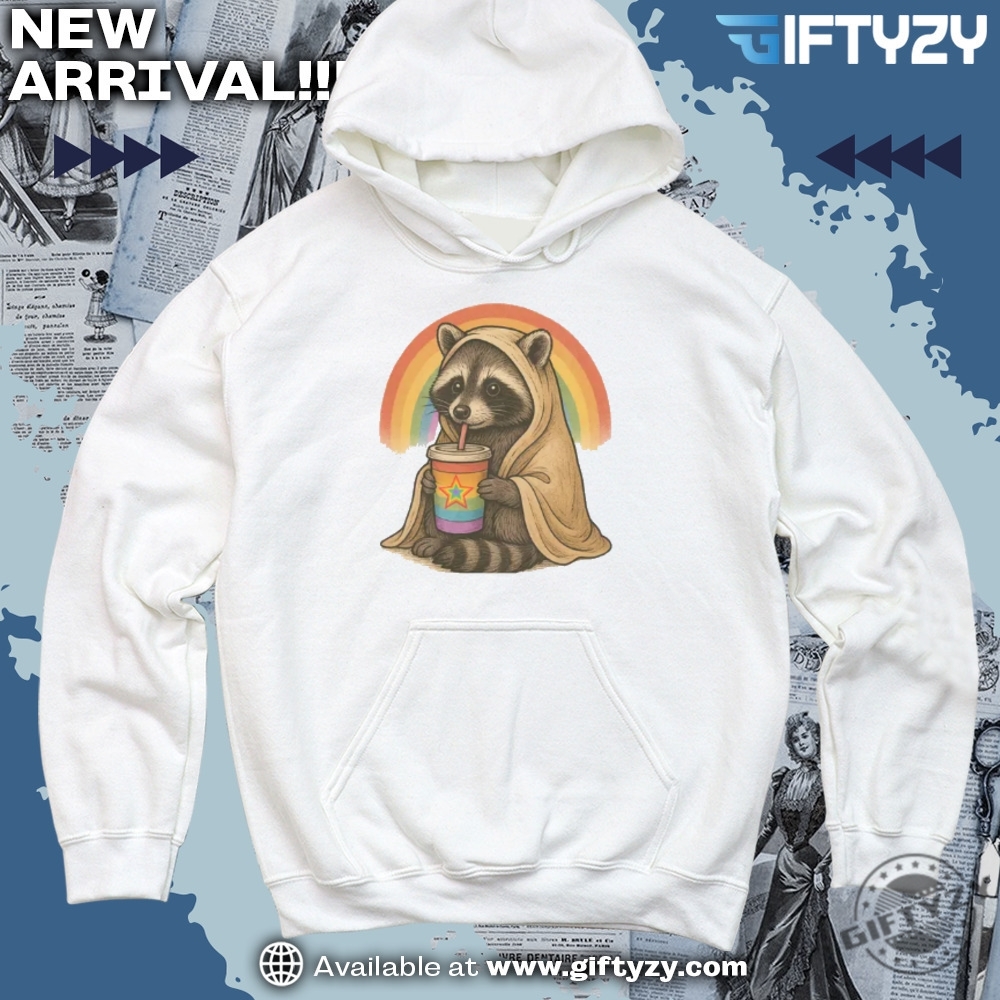 LGBT Pride Month Gifts 13 Cute Gay Raccoon Shirt