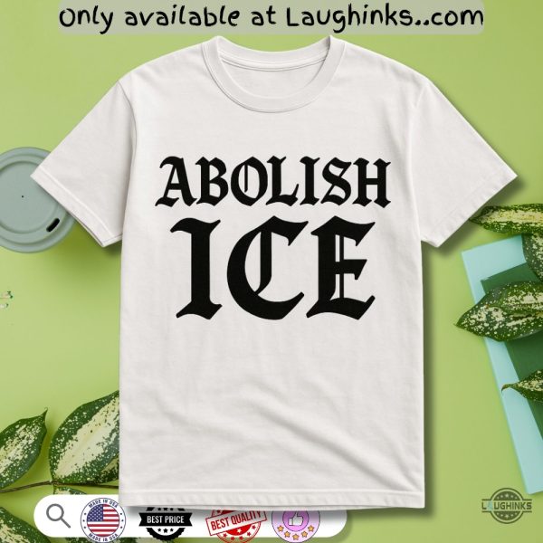 abolish ice shirt no human is illegal in stolen land tee