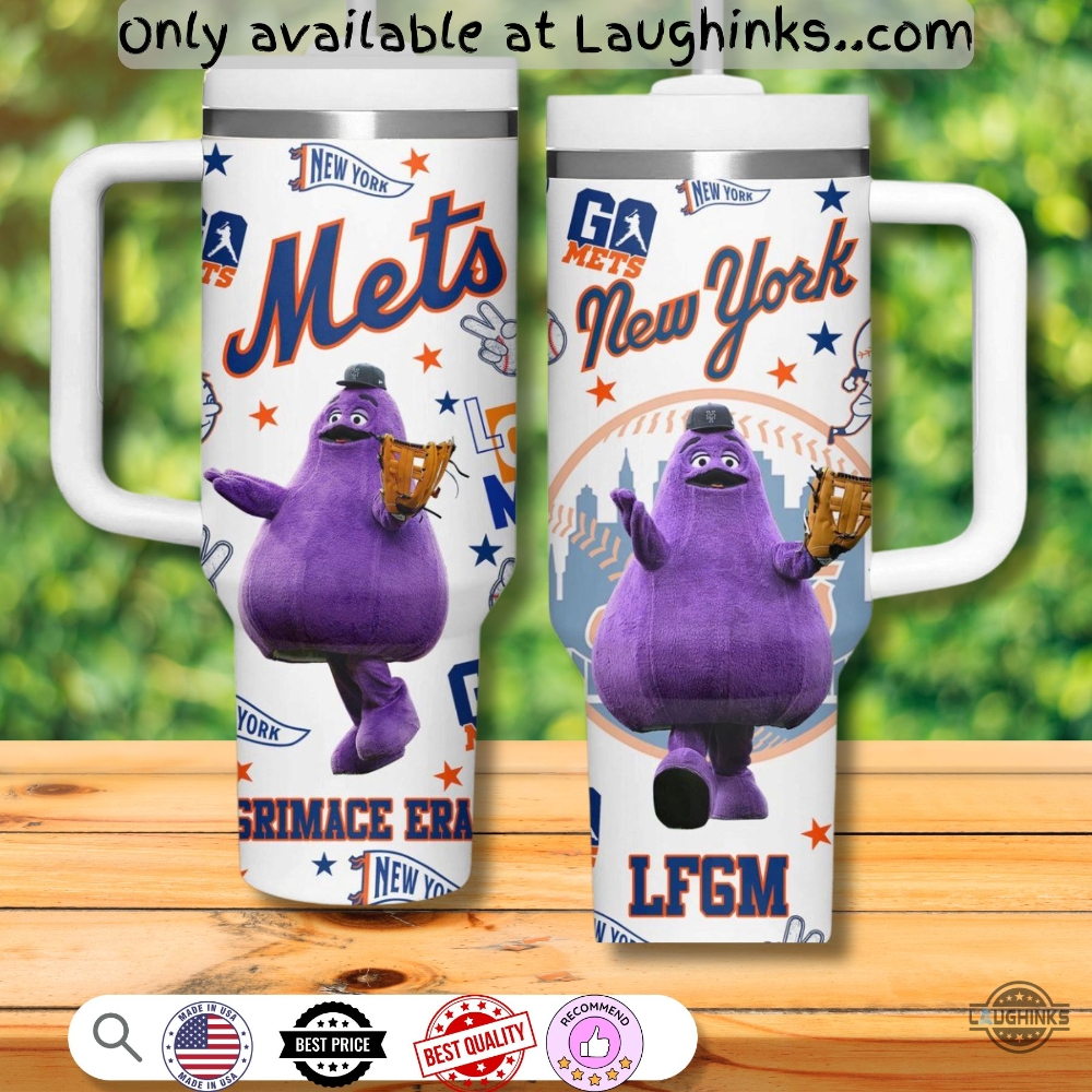New York Mets Grimace Stanley Tumbler Dupe Canada Us Uk 5 New York Mets Grimace Stanley Tumbler Dupe Canada US UK