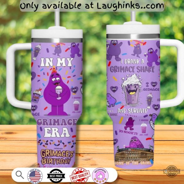 mcdonald in my grimace era stanley tumbler cup dupe