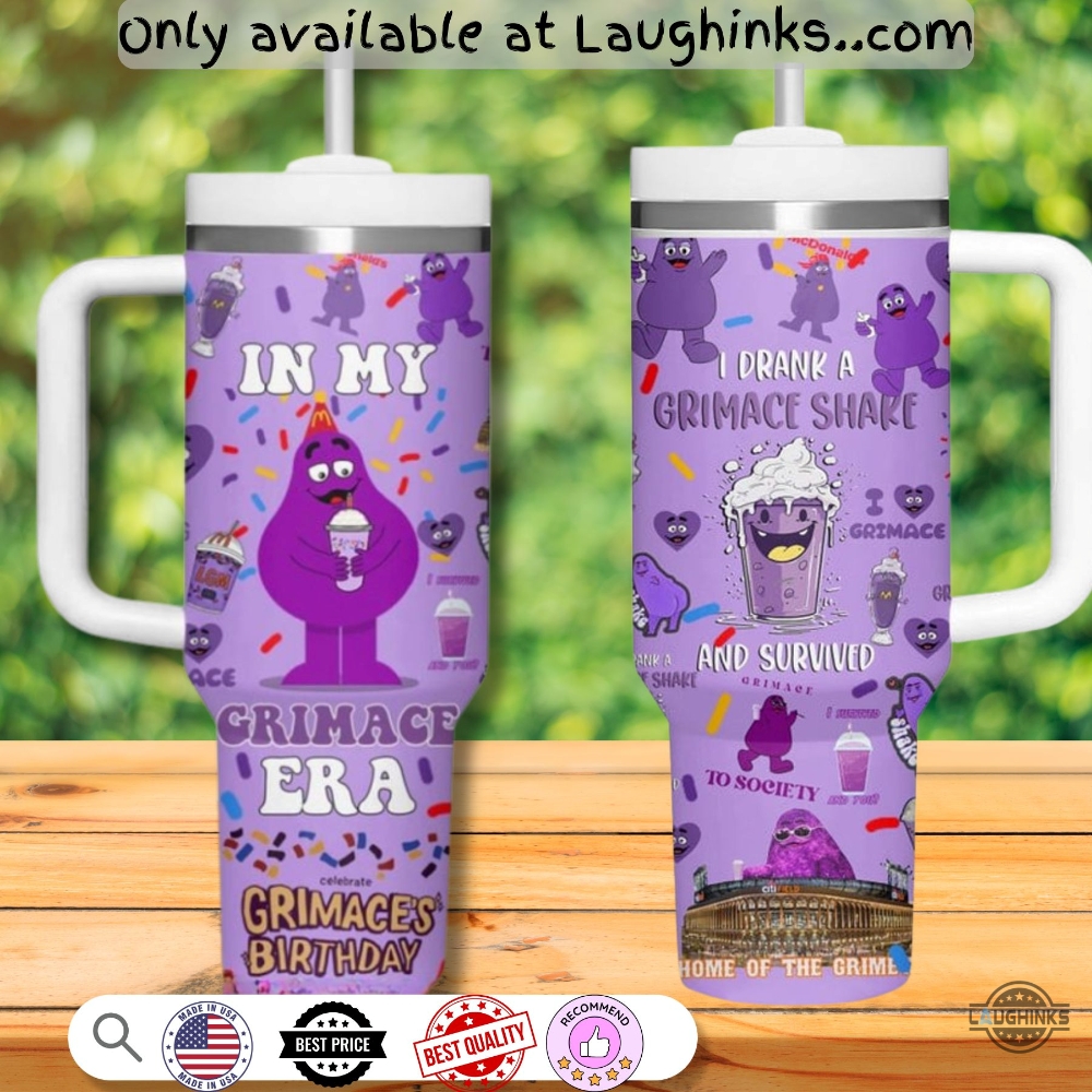 Mcdonald In My Grimace Era Stanley Tumbler Cup Dupe 5 McDonald In My Grimace Era Stanley Tumbler Cup Dupe