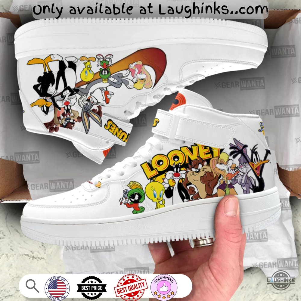 Custom Looney Tunes Nike Air Force 1 Mid Shoes 15 Custom Looney Tunes Nike Air Force 1 Mid Shoes