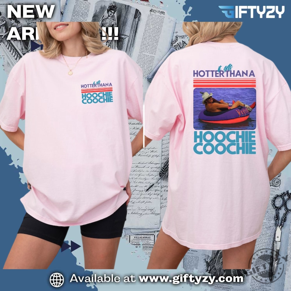 Sneakers and Tee in the spotlight today 22 Hotter Than A Hoochie Coochie Meme Summer Vacation Shirt