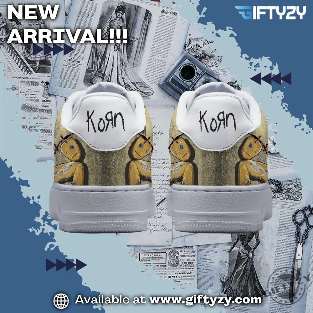 Korn Band Nike Air Force Custom Shoes 3 Korn Band Nike Air Force Custom Shoes