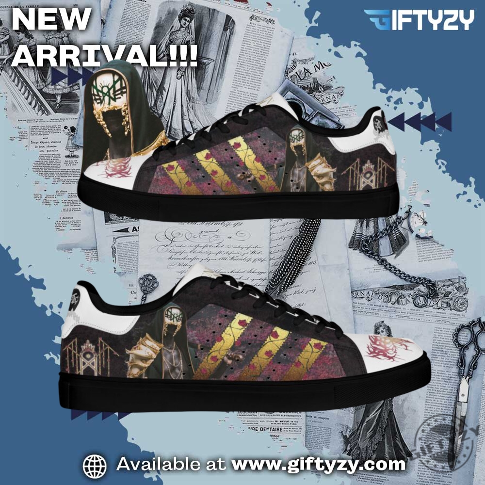 Sneakers and Tee in the spotlight today 31 Sleep Token Stan Smith Custom Shoes