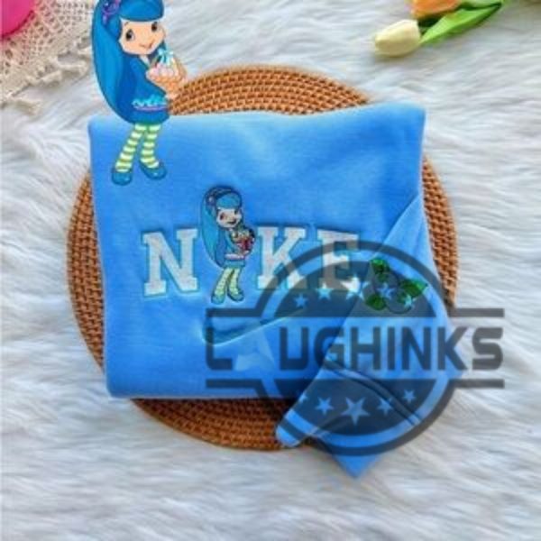 strawberry shortcake nike embroidered sweatshirt t shirt hoodie