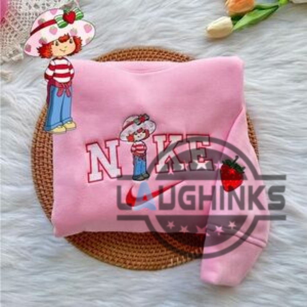 Strawberry Shortcake Nike Embroidered Sweatshirt T Shirt Hoodie 13 Strawberry Shortcake Nike Embroidered Sweatshirt t shirt hoodie