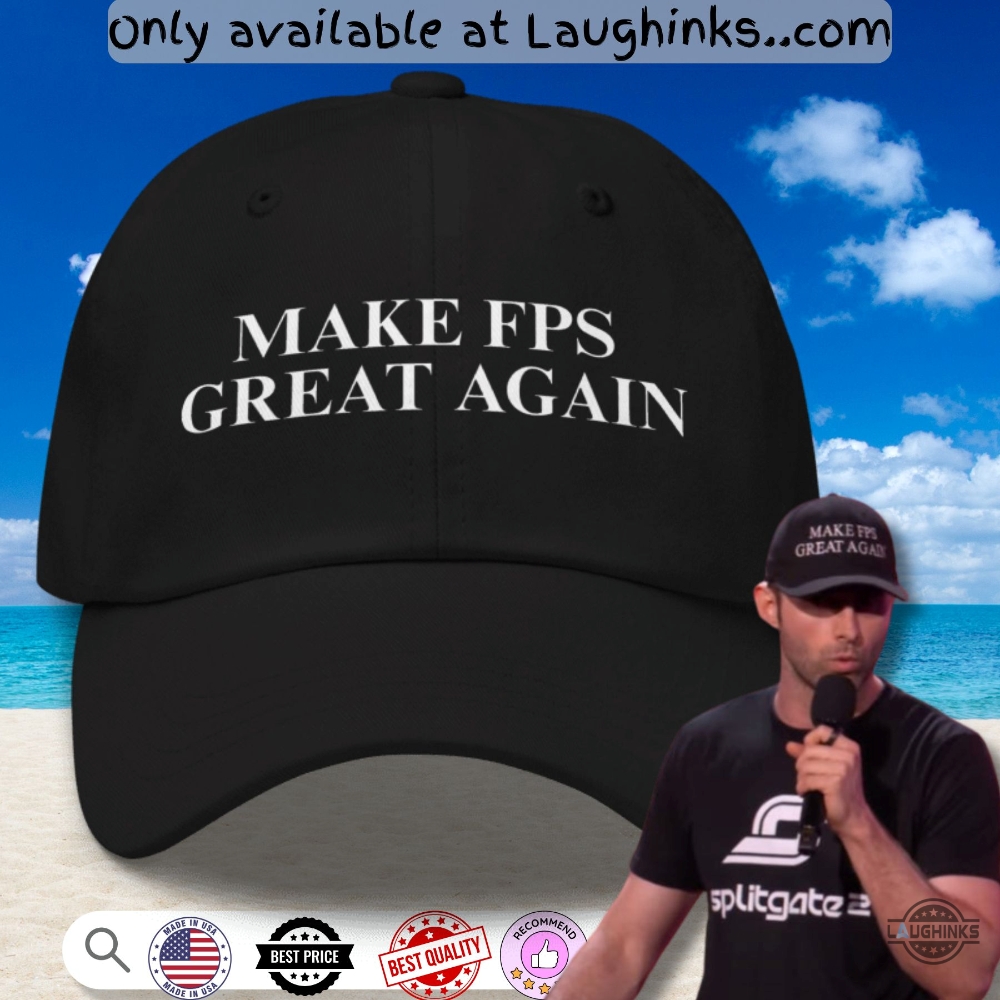 Splitgate 2 Ian Proulx Hat Make Fps Great Again Cap 3 Splitgate 2 Ian Proulx Hat Make FPS Great Again Cap