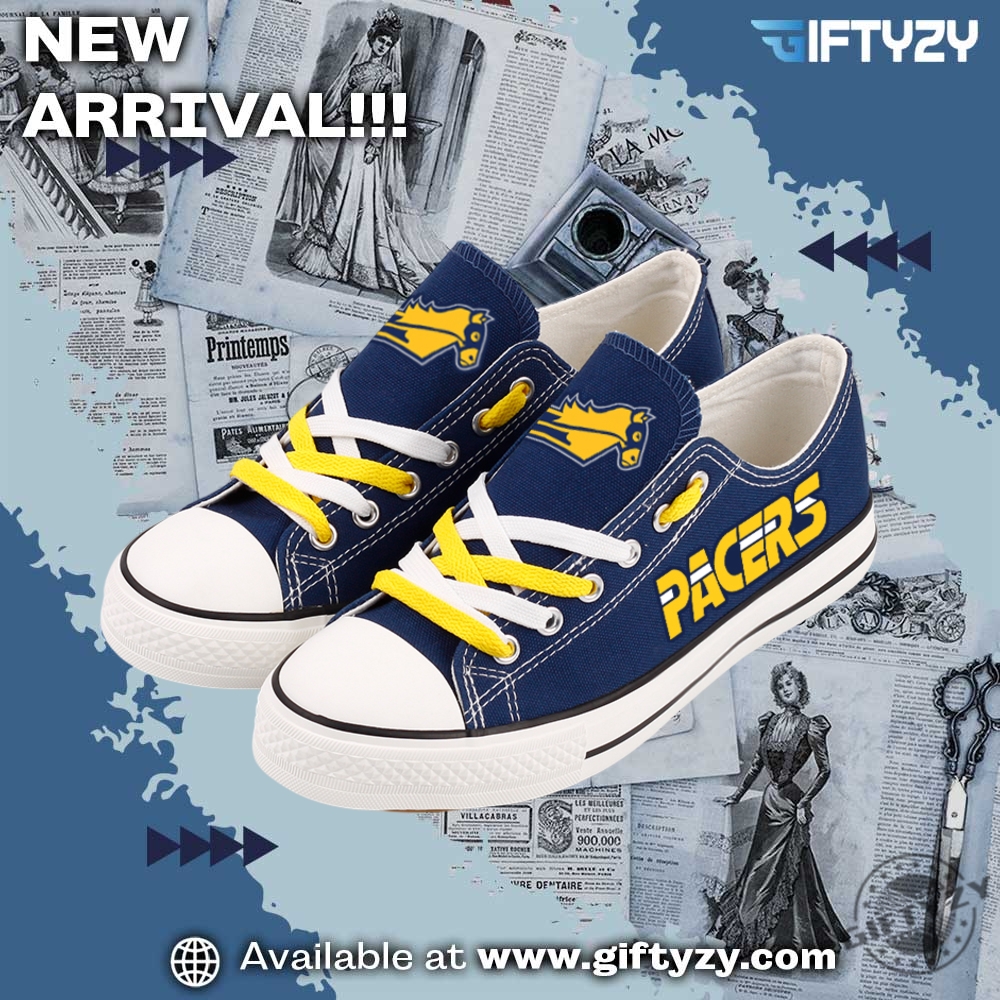 This Is Indiana, OKC shirt and Shoes 16 Indiana Pacers Shoes Converse Low Top Limited Sneakers