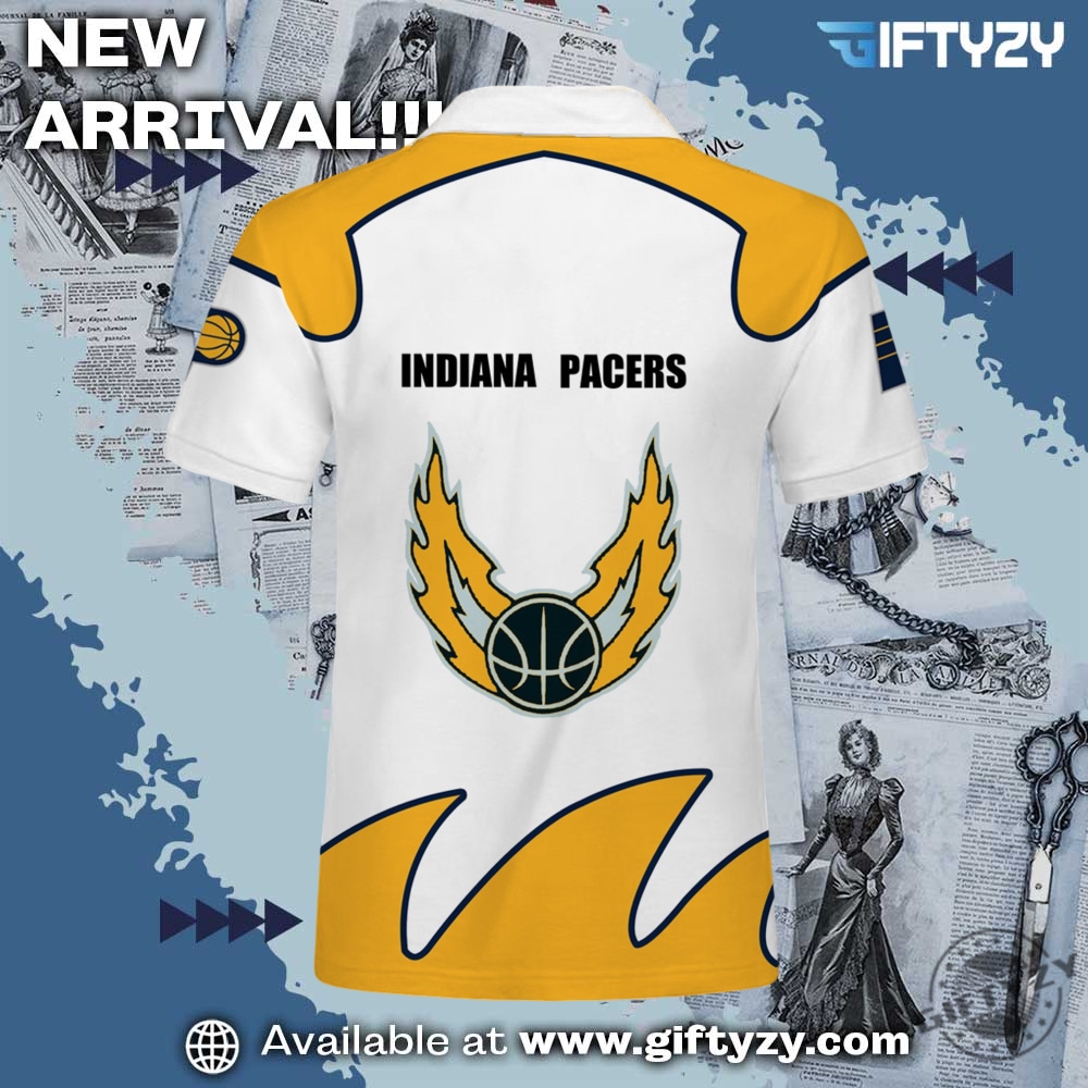 Indiana Pacers Polo Shirt 3 Indiana Pacers Polo Shirt