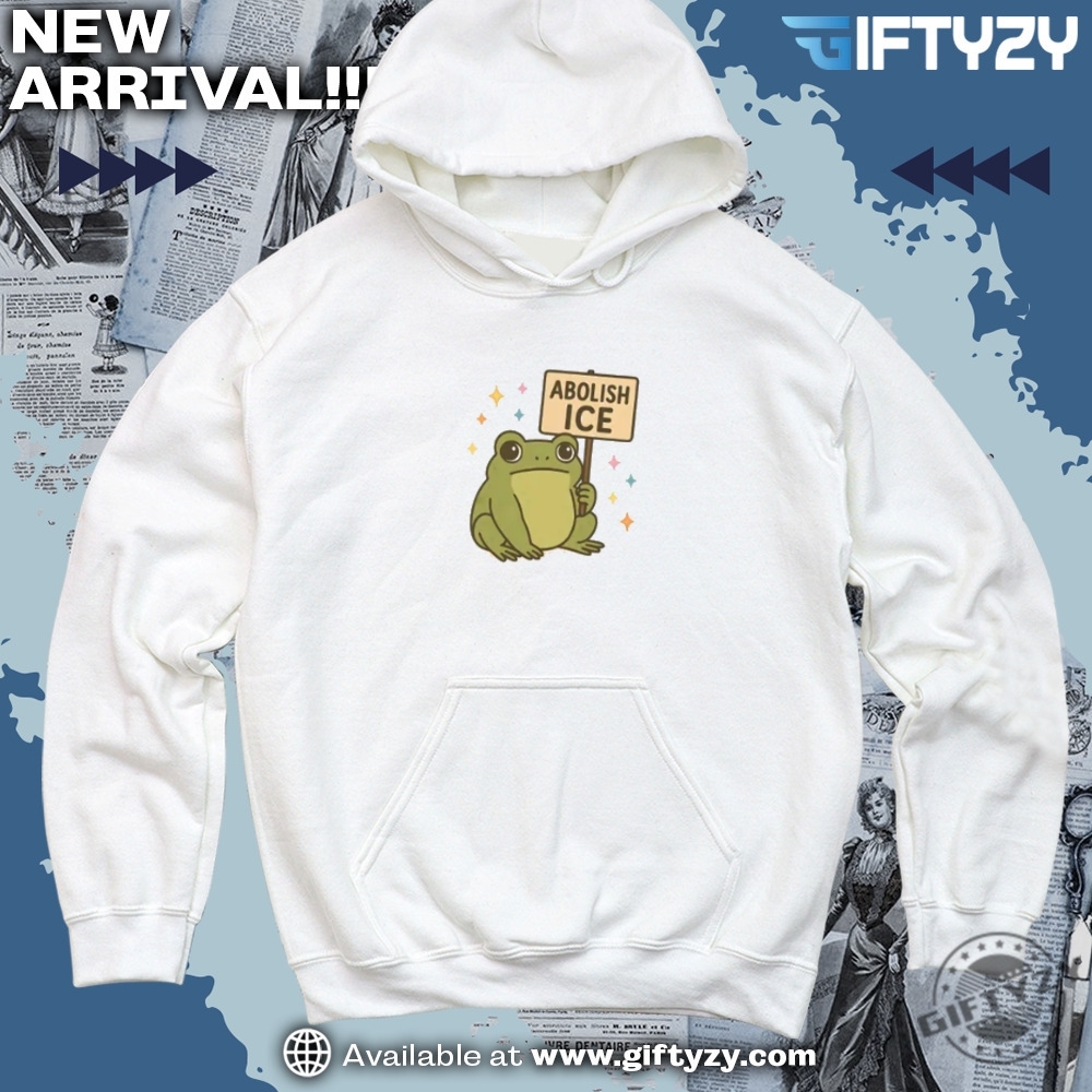 No Human Is Illegal On Stolen Island, Chinga La Migra, Abolish Ice Shirt 3 Abolish Ice Frog Ice Out Of La Protest Shirt