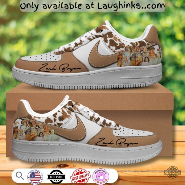 zach bryan custom air force 1 sneakers shoes
