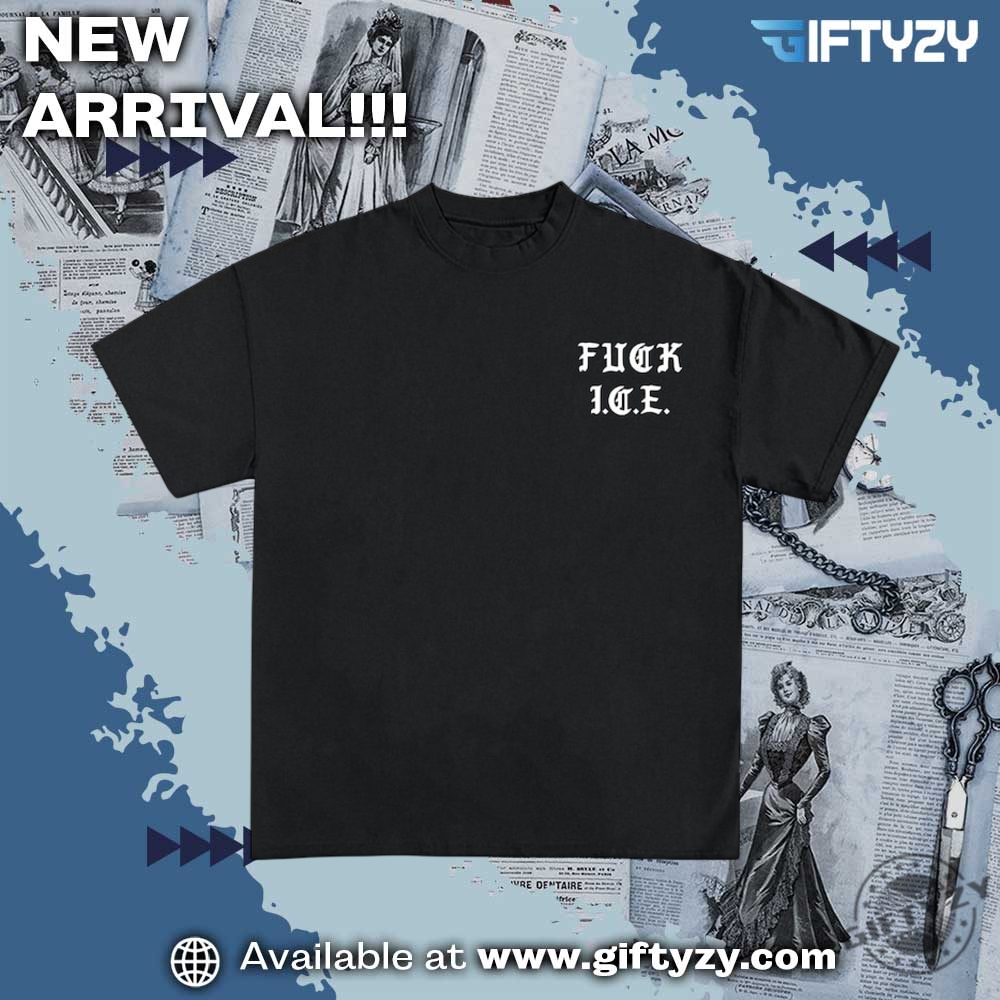 No Human Is Illegal On Stolen Island, Chinga La Migra, Abolish Ice Shirt 14 Fuck Ice Old English Funny Shirt