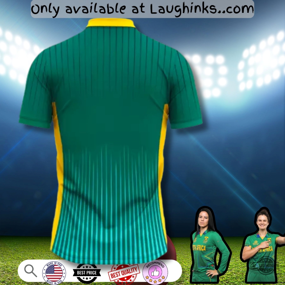 South Africa Champions Trophy 2025 Cricket Polo Shirt 5 South Africa Champions Trophy 2025 cricket polo shirt