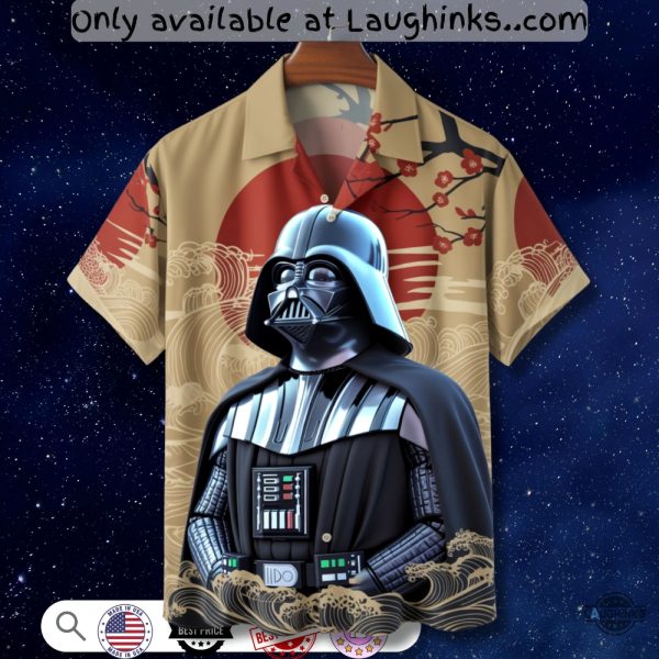 darth vader japanese style star wars hawaiian shirt