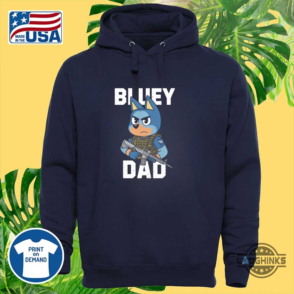 Bluey Dad Military 4Th Of July Shirt 9 Bluey Dad Military 4th of July Shirt