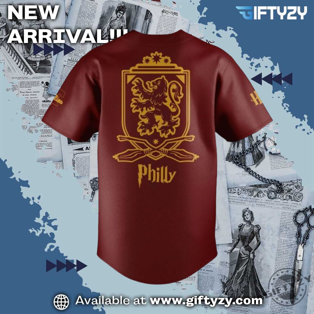 Philadelphia Phillies X Harry Potter Night Baseball Jersey 5 Philadelphia Phillies x Harry Potter Night Baseball Jersey