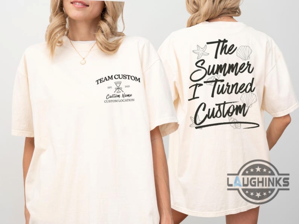 Custom The Summer I Turned Pretty Shirt Personalized Team Conrad Shirts 13 Custom The Summer I Turned Pretty Shirt Personalized Team Conrad shirts
