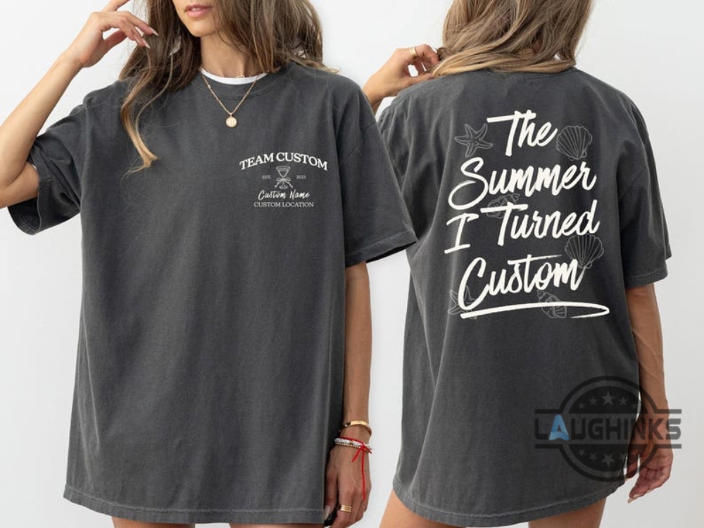 Custom The Summer I Turned Pretty Shirt Personalized Team Conrad Shirts 14 Custom The Summer I Turned Pretty Shirt Personalized Team Conrad shirts