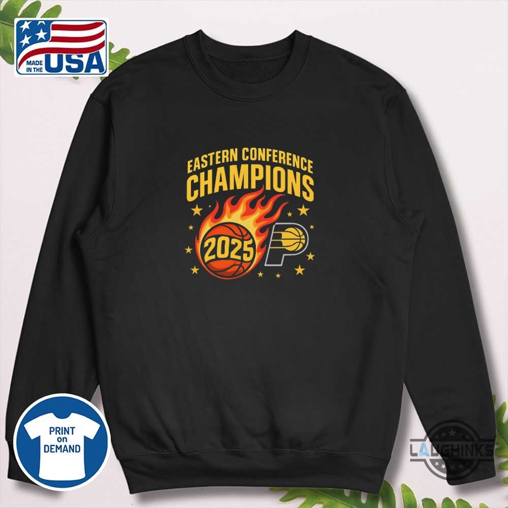 Indiana Pacers Eastern Conference Champions 2025 Shirt 8 Indiana Pacers Eastern Conference Champions 2025 Shirt