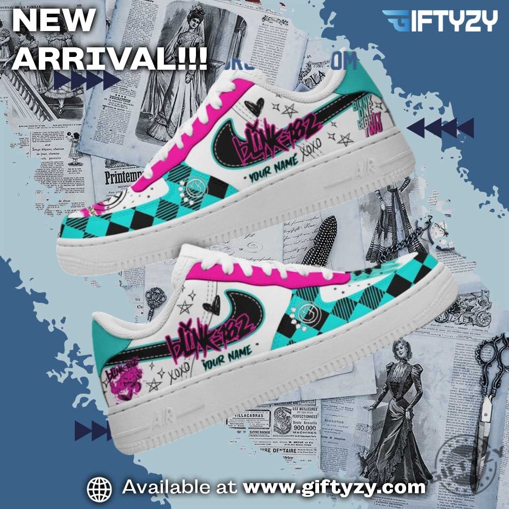 Blink-182 Music Forever Love Fan Air Force 1 Shoes 3 Blink-182 Music Forever Love Fan Air Force 1 Shoes