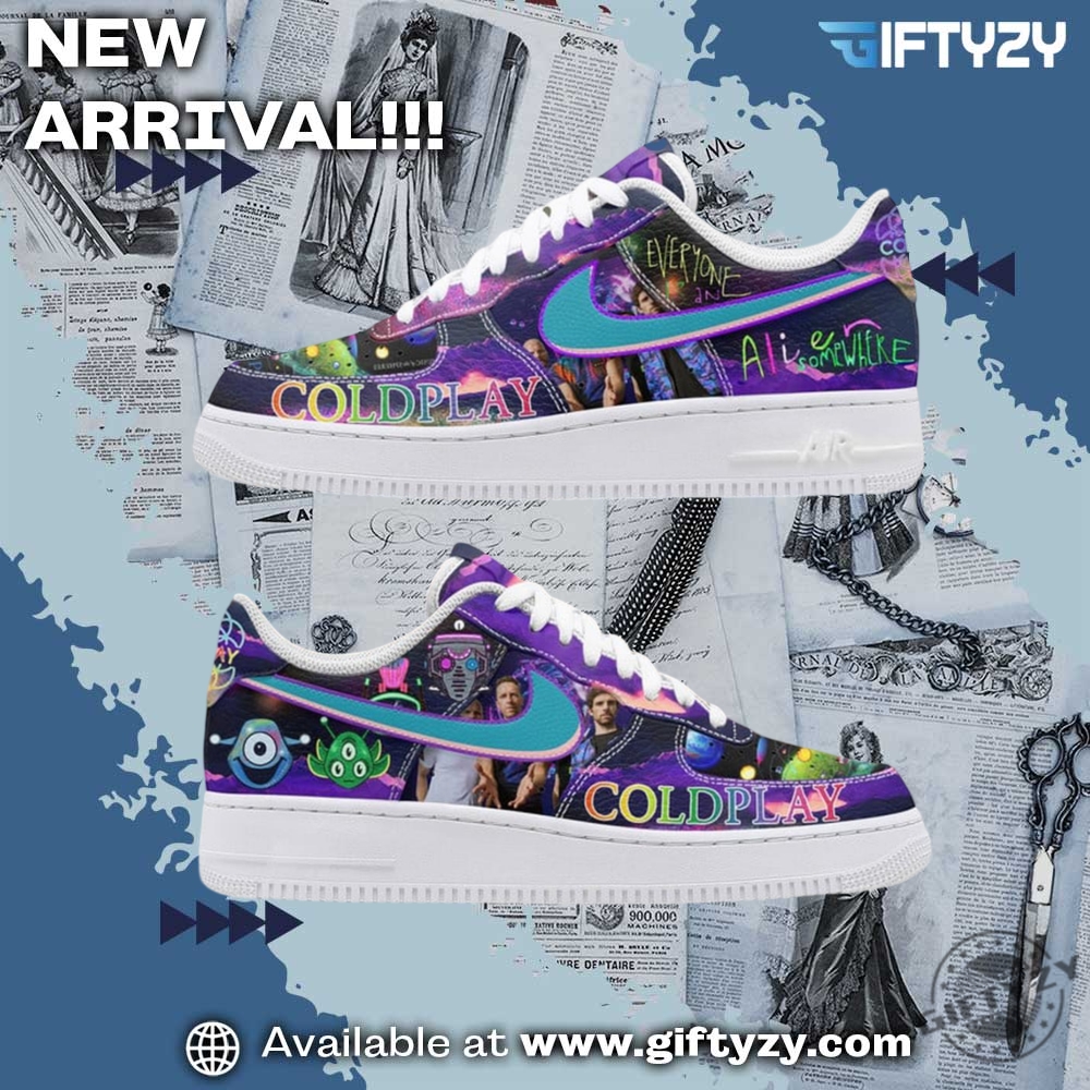 Coldplay Liveplay Music Of The Sphere Custom Air Force 1 Shoes giftyzy 1
