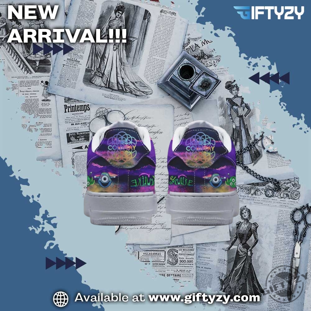 Coldplay Liveplay Music Of The Sphere Custom Air Force 1 Shoes giftyzy 2