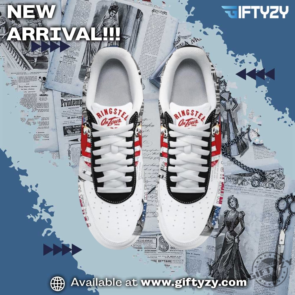 Bruce Springsteen The Music Of The Boss Custom Air Force 1 Shoes giftyzy 2