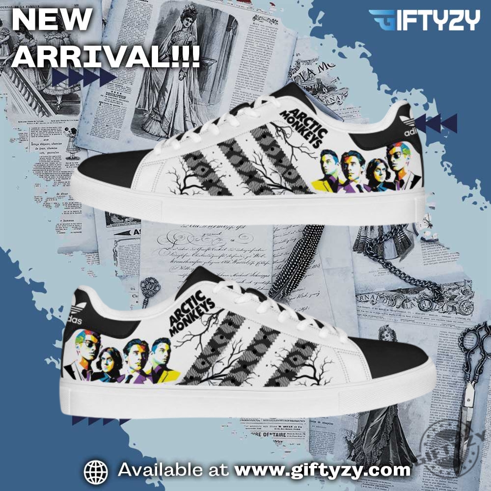 Arctic Monkeys Band Music Custom Stan Smith Shoes giftyzy 1