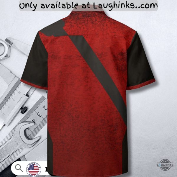 cosplay deadpool hawaiian shirt