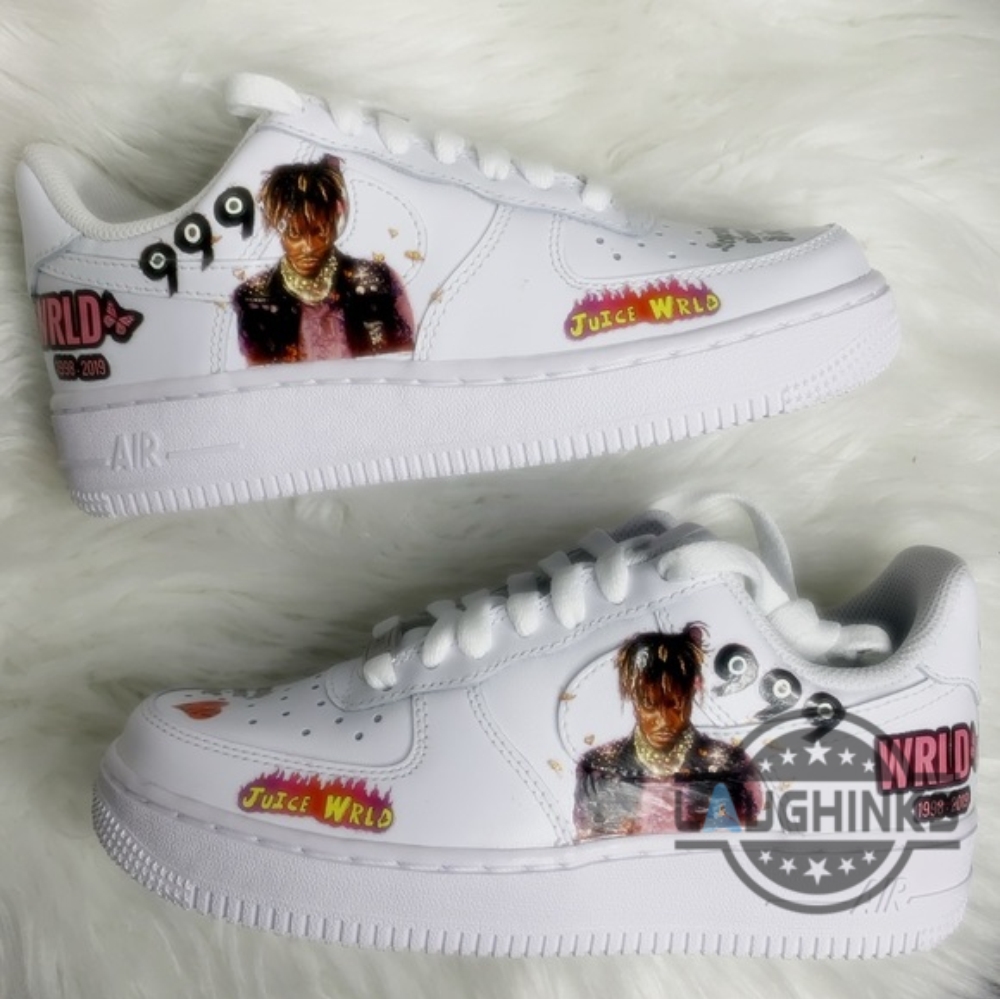 Custom Juice Wrld Nike Air Force 1 Sneakers Shoes 11 Custom Juice Wrld Nike Air Force 1 sneakers shoes