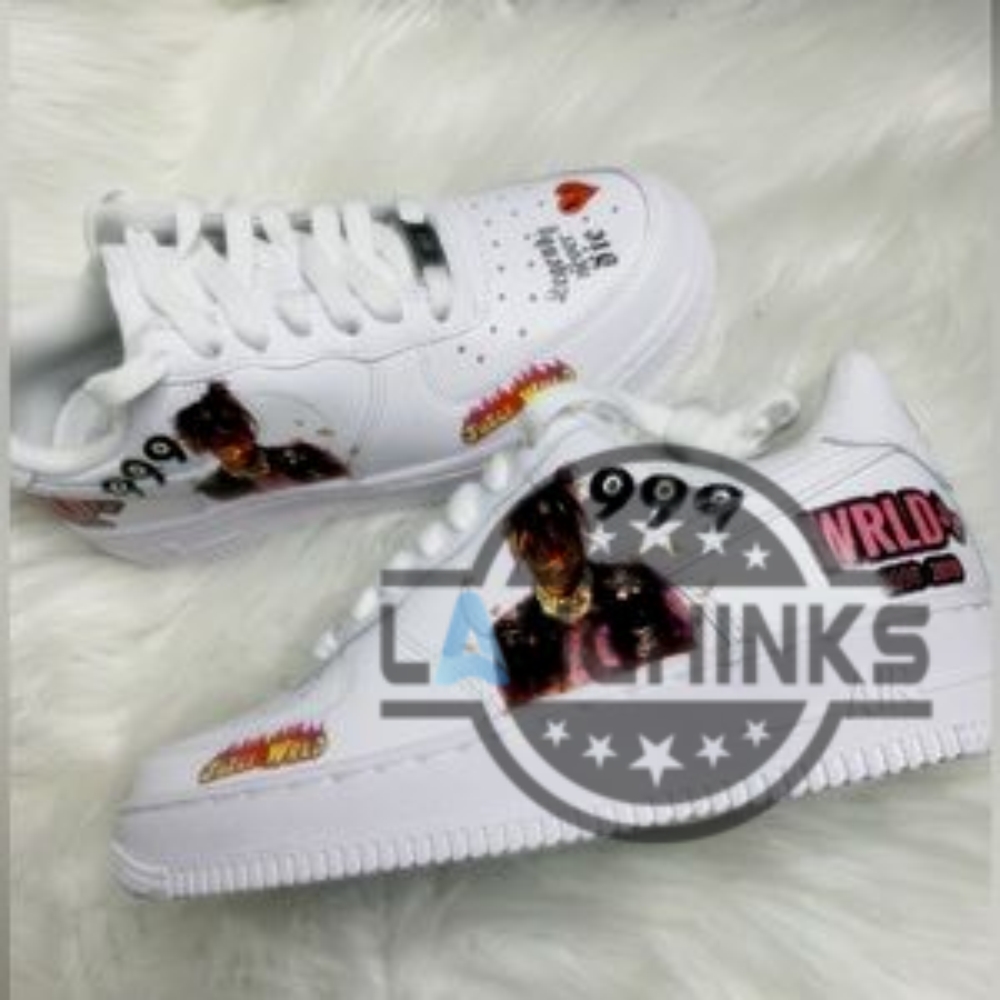 Custom Juice Wrld Nike Air Force 1 Sneakers Shoes 14 Custom Juice Wrld Nike Air Force 1 sneakers shoes