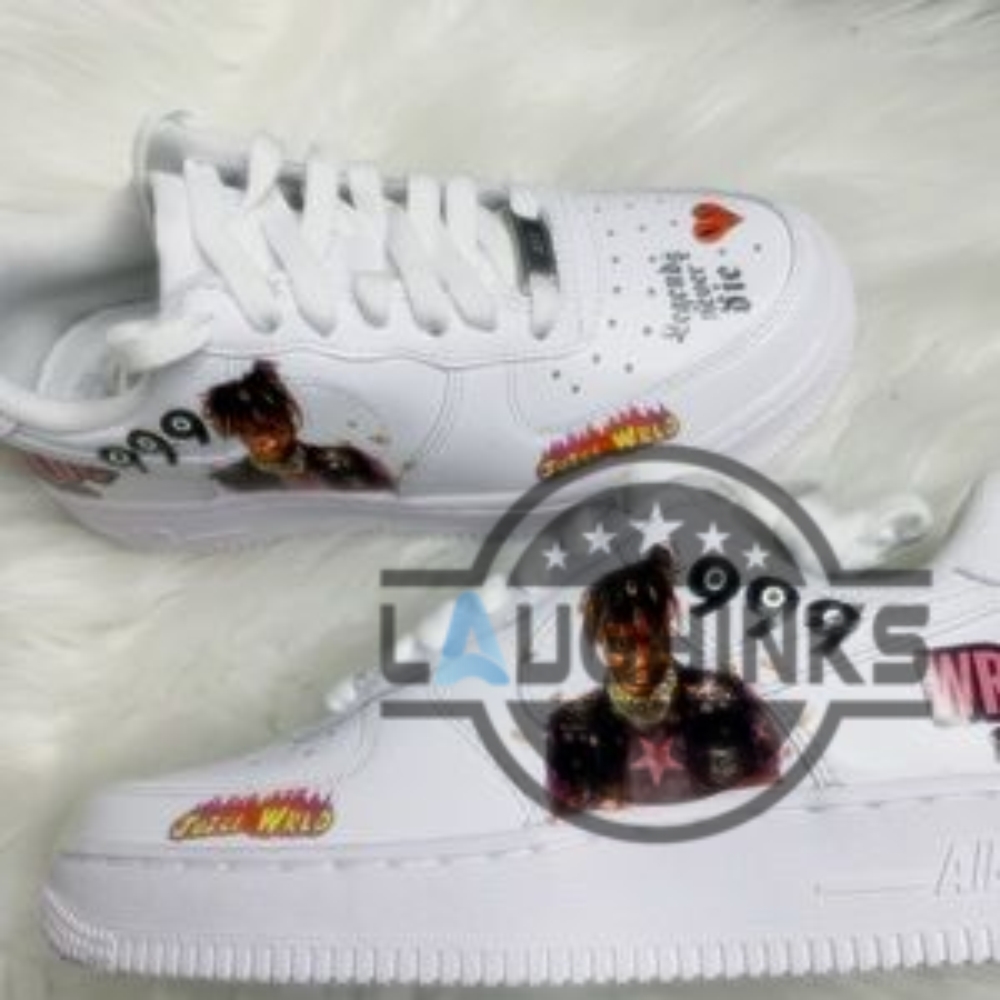 Custom Juice Wrld Nike Air Force 1 Sneakers Shoes 15 Custom Juice Wrld Nike Air Force 1 sneakers shoes