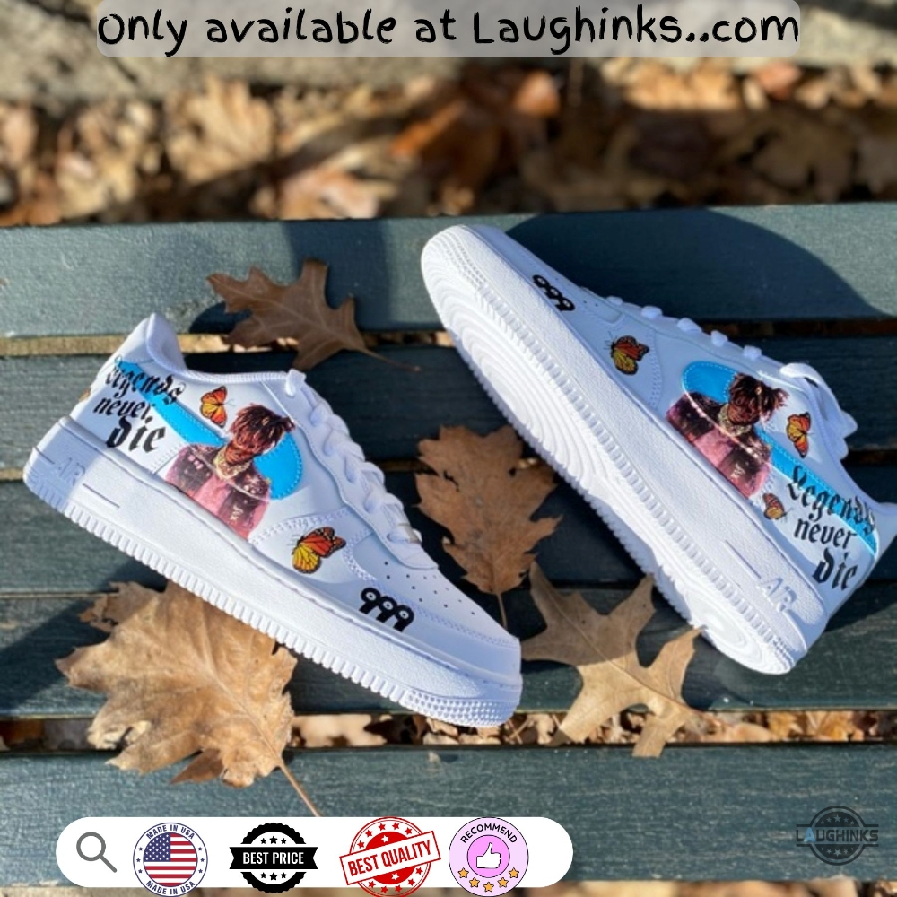 Cutom Legends Never Die Juice Wrld Nike Air Force 1 Shoes 13 Cutom Legends never die Juice Wrld Nike Air Force 1 Shoes