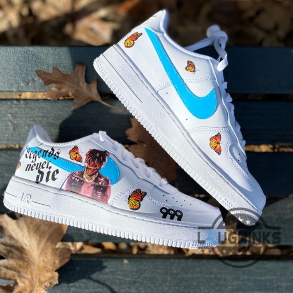 Cutom Legends Never Die Juice Wrld Nike Air Force 1 Shoes 15 Cutom Legends never die Juice Wrld Nike Air Force 1 Shoes