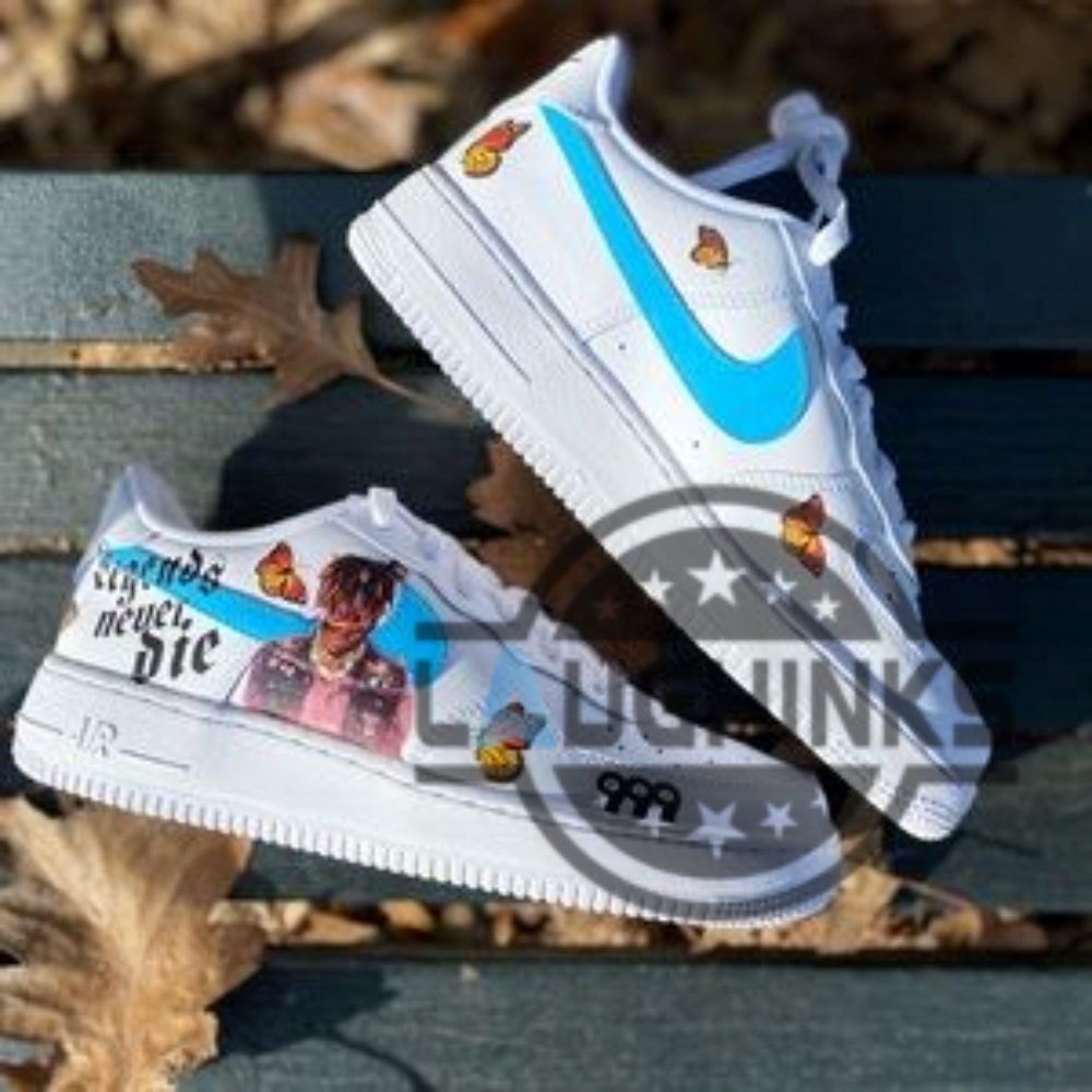 Cutom Legends Never Die Juice Wrld Nike Air Force 1 Shoes 18 Cutom Legends never die Juice Wrld Nike Air Force 1 Shoes