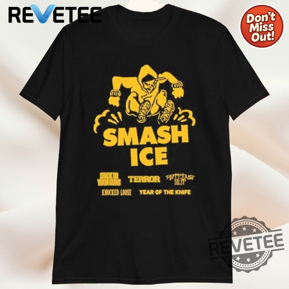 Top Trending Fall 2025: Essential Friday The 13th 3D Graphic Shirts for Men 2 Stick To Your Guns Smash Ice Knocked Loose Year Of The Knife T Shirt