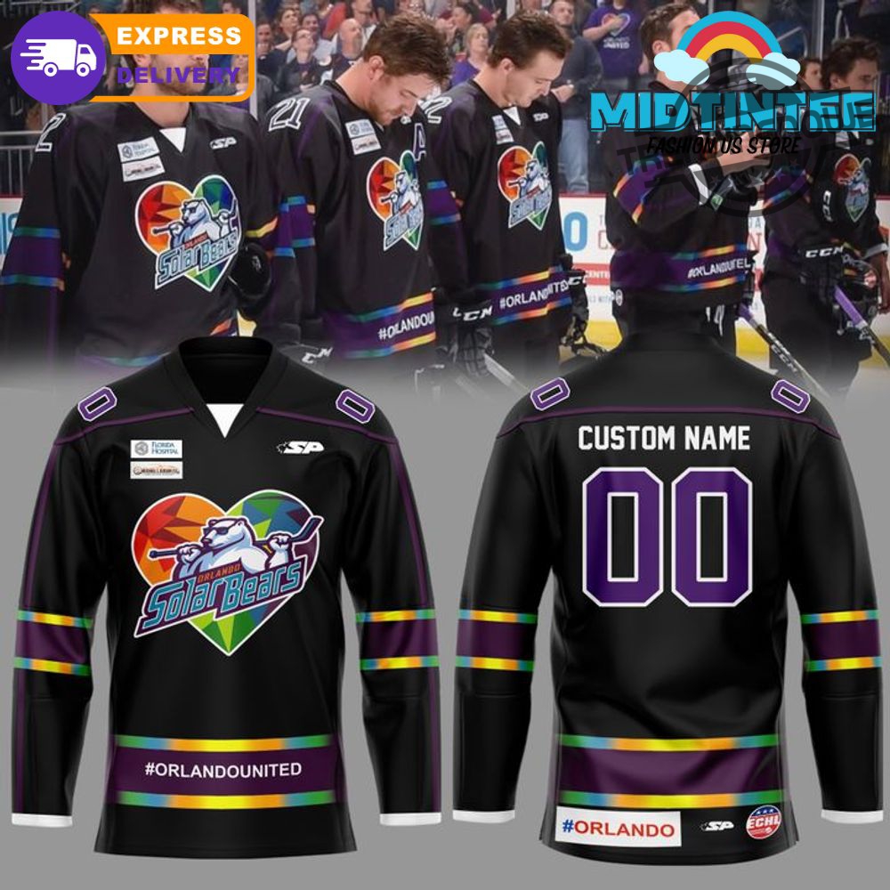 Orlando Solar Bears Happy Pride Night 2025 Hockey Jersey trendingnowe 3