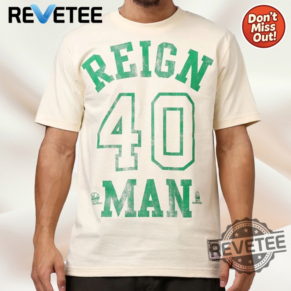 Top Trending Graphic Tees and Hoodies for Fans of Pop Culture, Sports, and Nostalgia in 2025 9 Mitchell Ness Seattle Sonics Reign Man Kemp T Shirt